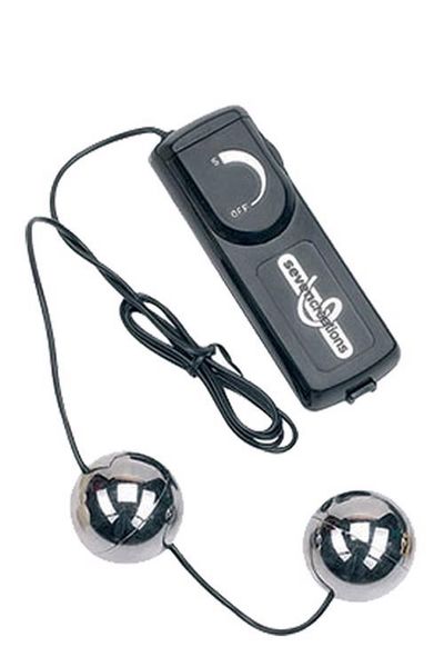 Orgasm Vibrating Ball - Silver zdjęcie 2