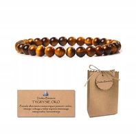 Bransoletka Kamień Naturalny Tygrysie Oko 6mm