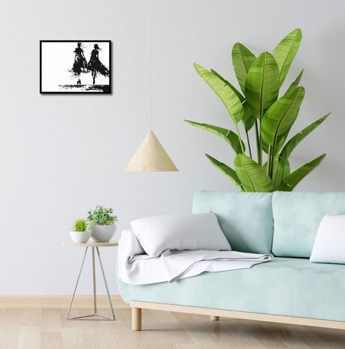Plakat 40x30cm Atramentowy Przerys na Arena.pl