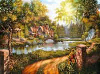 Puzzle Ravensburger 500 elementów Puzzle 500 Domek