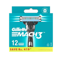GILLETTE Mach3 Wkłady wymienne 1 op. - 12 szt.
