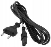 Kabel zasilający 2-żyłowy (kasprzak) ósemka 1,2 m