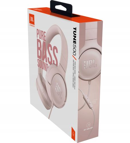 Słuchawki JBL Tune 500 Różowy na Arena.pl
