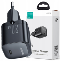 mini ładowarka usb c 20w pd joyroom jr-tcf02 - czarna