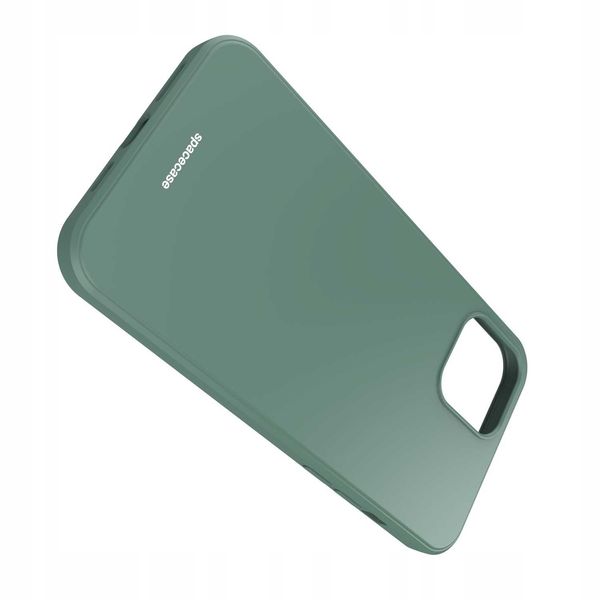 Spacecase Silicone Case Iphone 12 Pro Max Dark Green zdjęcie 8
