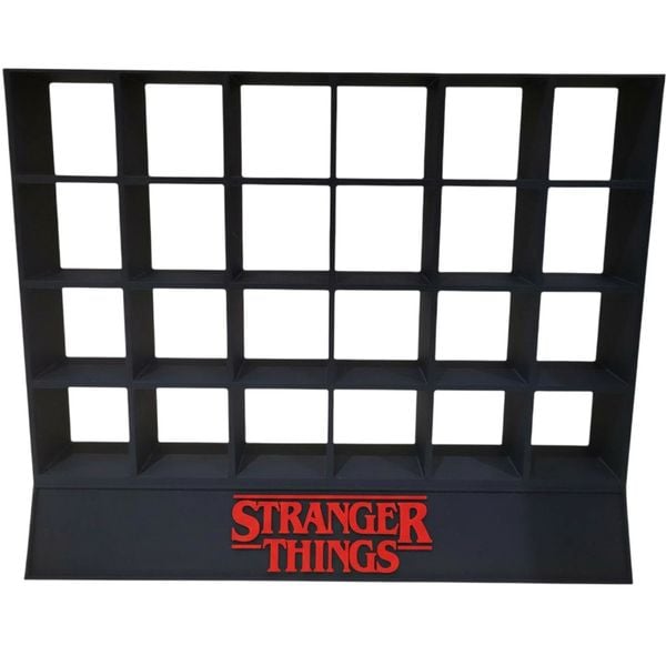 Stojak na mini figurki Stranger Things Mini Figures Stand druk 3D zdjęcie 1