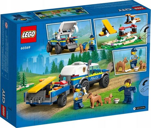 LEGO CITY 60369 SZKOLENIE PSÓW POLICYJNYCH W TERENIE na Arena.pl