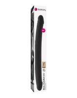 podwójne dildo silikonowe realistyczne dorcel czarny 42 cm