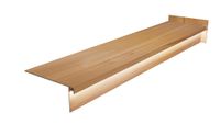 Grube płytki schodowe jak DREWNO Dębowe 100x30x4, płytki na schody, LED