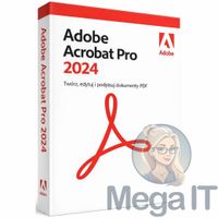 Acrobat Pro 2024 - Licencja Wieczysta (LifeTime) - Windows - Użytkownik Indywidualny - BOX (ESD)