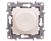Niloe Ściemniacz Obrotowy 300 W 2-Przewodowy Kremowy 764688 LEGRAND