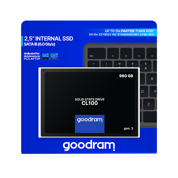 Dysk SSD Goodram 960 GB CL100 zdjęcie 6