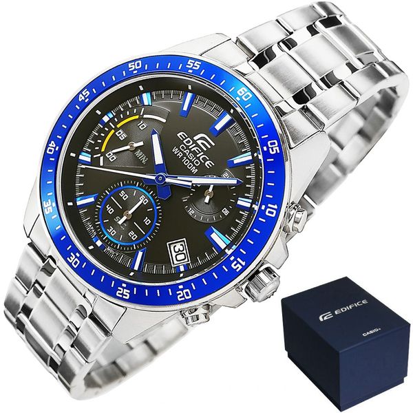 Zegarek Męski CASIO EDIFICE EFV-540D-1A2VUEF 10 BAR + BOX zdjęcie 2