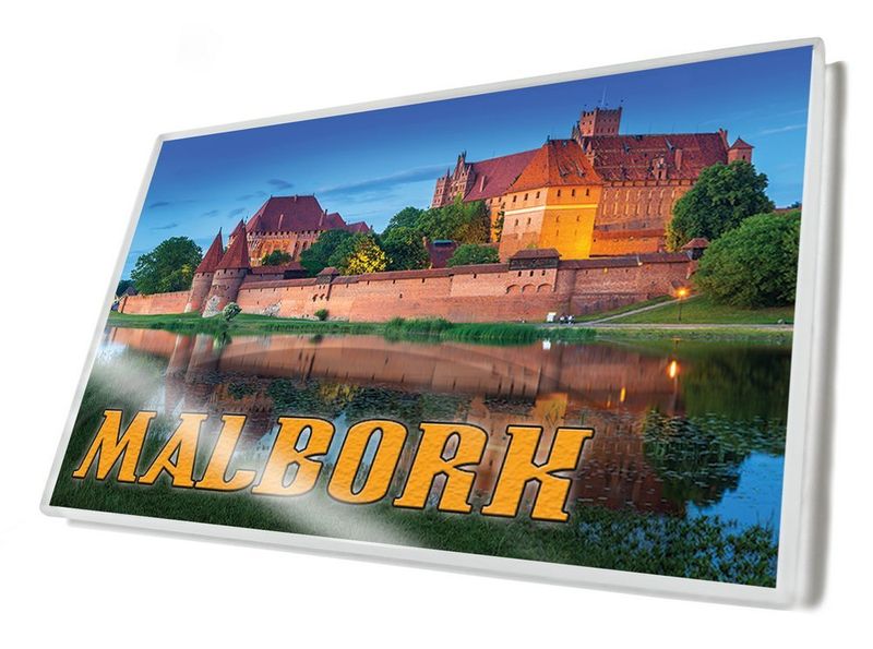 Malbork - magnes szklany zdjęcie 2