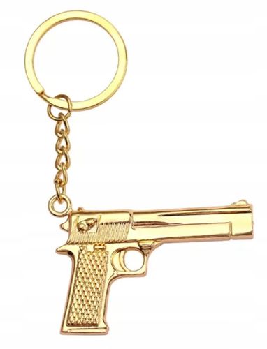 Breloczek Broń Pistol Colt 1911 Oficer GOLD 45 ACP na Arena.pl