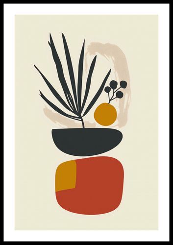 Plakat 40x60cm Botaniczny Wgląd na Arena.pl