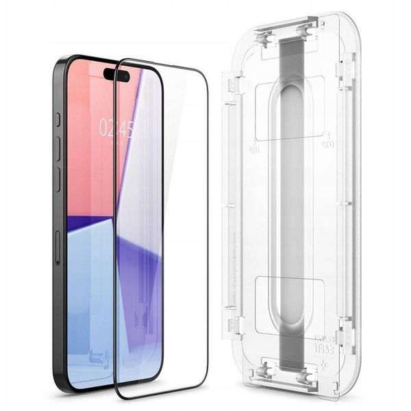Szkło hartowane Spigen do iPhone 15 Pro, 2P zdjęcie 3