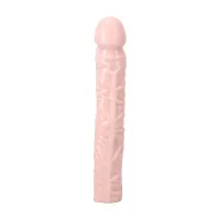 doc johnson classic 25 cm - model anatomiczny, elastyczny, czarny