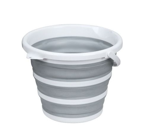 Wiaderko składane silikonowe wiadro 10 l wiaderko turystyczne na Arena.pl