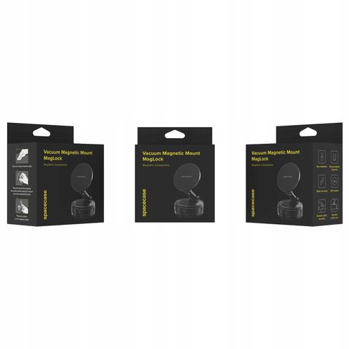 Spacecase Vacuum Magnetic Mount Maglock Black na Arena.pl