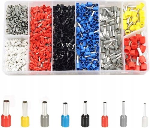 ZACISKARKA DO KONEKTORÓW + 1200 TULEJEK DO TULEJEK PRASA PRASKA SZCZYPCE na Arena.pl