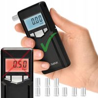 ALKOMAT ELEKTROCHEMICZNY PRO 10 USTNIKÓW DARMOWA KALIBRACJA PREMIUM LCD