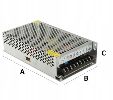 ZASILACZ IMPULSOWY 200W 5V 40A TAŚMA LED CYFROWA na Arena.pl