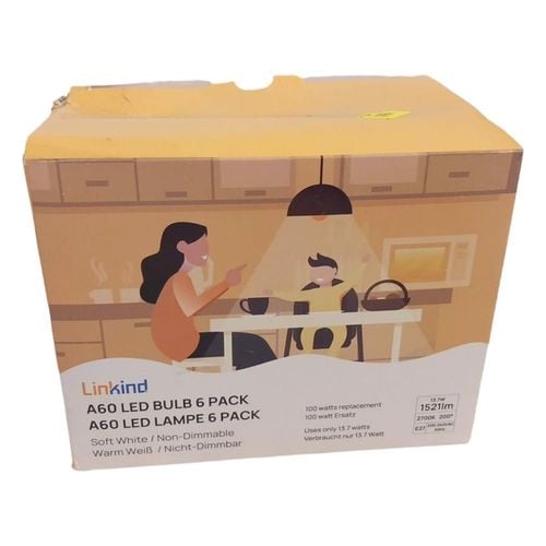 Żarówka LED E27 A60 LINKIND 6szt na Arena.pl