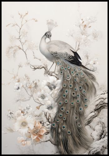 Plakat 68x98cm Pawia Gracja na Arena.pl