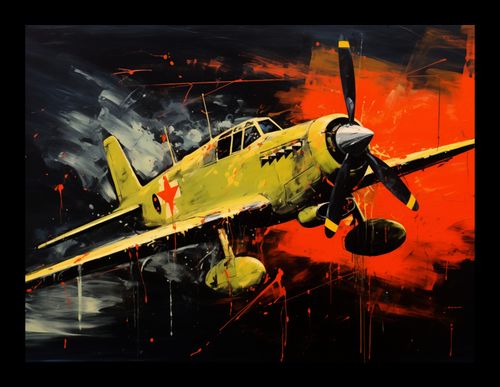 Plakat 20x15cm Barwny Przelot na Arena.pl