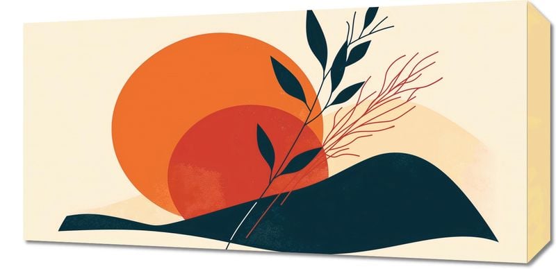 Obraz 60x30cm Zmierzch w Ciszy zdjęcie 1