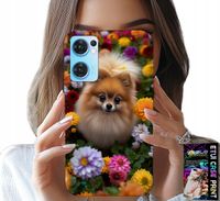 ETUI DO OPPO RENO7 5G - SŁODKI PIESEK, POMERANIAN CASE + SZKŁO