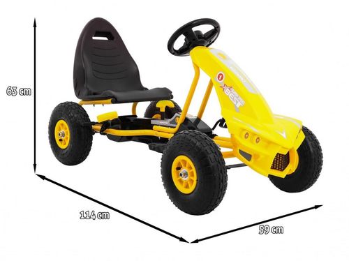 Gokart Champion Żółty na Arena.pl