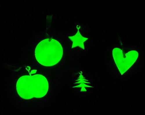 Farba świecąca w ciemności SUPERMOCNA 25ml 50g luminescencyjna zielona fluo na Arena.pl