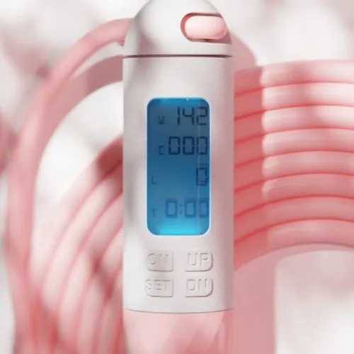 Skakanka z kulkami licznikiem LED regulacją, 280cm na Arena.pl