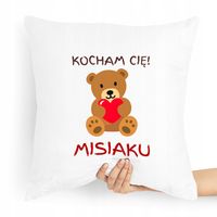 Poduszka Prezent Dla Chłopaka Kocham Cię! Chłopak Z Nadrukiem Ze Zdjęciem