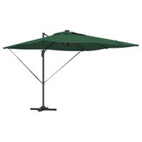 Parasol plażowy Zielony 286 x 285 x 270 cm Aluminium