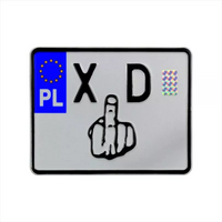Polska tablica motocyklowa XD, gadżet, prezent .