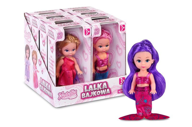 Lalka Natalia Mini 8 cm Mix Artyk zdjęcie 1