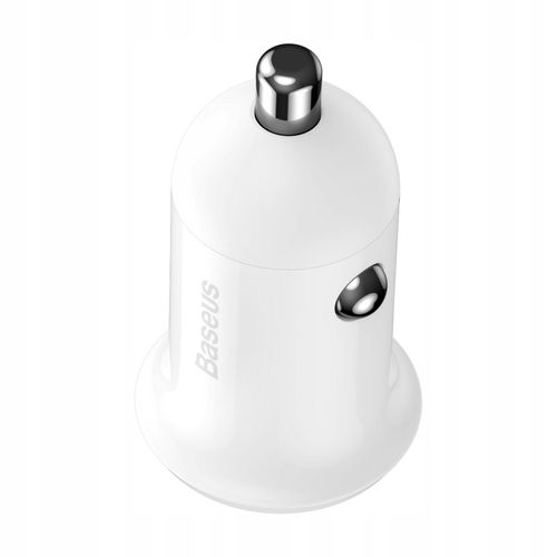 Ładowarka samochodowa Baseus Grain Pro 2x USB 4.8A (biała) na Arena.pl