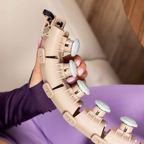 Hula hop z obciążeniem odchudzające wypustkami regulowane 24 elementy smart na Arena.pl