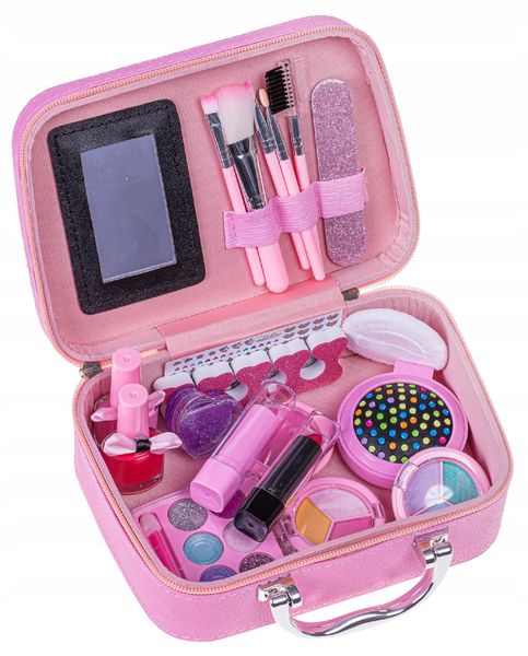 KUFEREK DO MAKIJAZU PINK NR:8076 zdjęcie 4