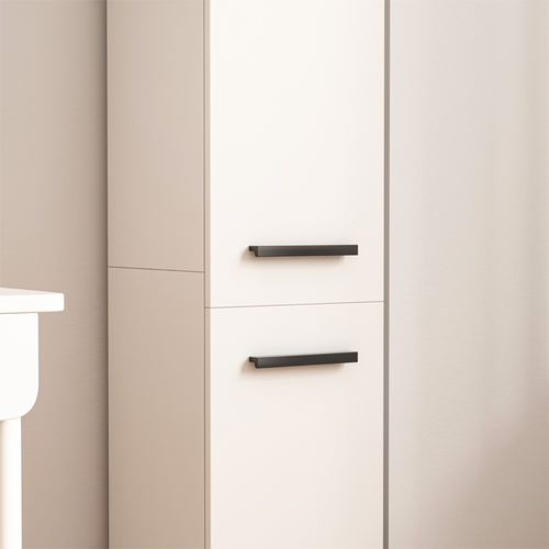 REGAŁ SZAFKA BIAŁA NOWOCZESNA STOJĄCA SŁUPEK WYSOKI LOFT 2-DRZWIOWY 174 CM na Arena.pl