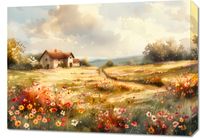 Obraz 70x50cm Sielski Domek