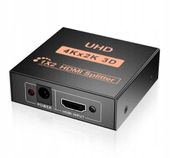 SPLITTER HDMI 1x2 ROZDZIELACZ 4Kx2K ULTRA HD 4K