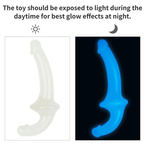 10.5'' Lumino Play Double Dildo zdjęcie 3