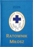 KALENDARZ A5 2026 DZIENNY PLANER Z NADRUKIEM UV DLA RATOWNIAKA GOPR + IMIĘ