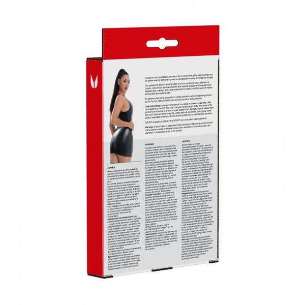 Me You Us Latex Mini Dress Medium zdjęcie 4