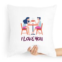 Poduszka Prezent Na Walentynki I Love You Z Nadrukiem Ze Zdjęciem