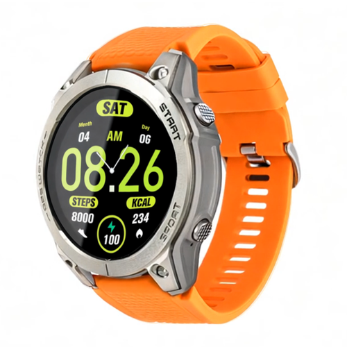 Smartwatch Watchmark - GPS Watch pomarańczowy na Arena.pl